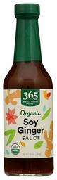 365 Everyday Value, Organic Soy Ginger Sauce, 10 oz