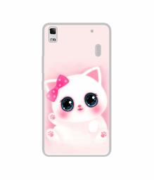 Amazon Brand - Solimo Designer Babby Kitty UV Printed Soft Back Case Mobile Cover for Lenovo K3 Note / A7000