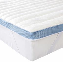 AmazonBasics Sur-matelas en mousse visco-élastique 7 zones