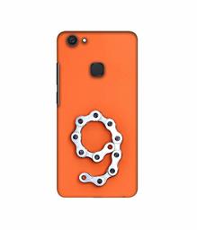 Amazon Brand - Solimo Designer Number Nine 3D Printed Hard Back Case Mobile Cover for Vivo V7 Plus