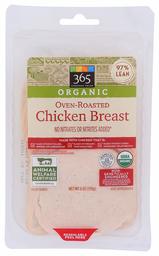 365 Everyday Value, Organic Oven-Roasted Chicken Breast, 6 oz