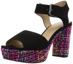 Amazon Brand - The Fix Women's Farah Single Buckle Platform Dress Sandal