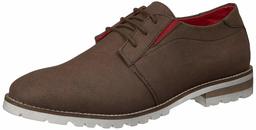 Amazon Brand - Symbol Men's Brown PU Formal Shoes - 6 UK (AZ-SY-425)