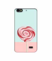 Amazon Brand - Solimo Designer Round Candy 3D Printed Hard Back Case Mobile Cover for Huawei Honor 4C