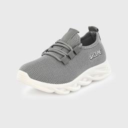 Klepe Boy's Grey Running Shoes-12 UK (31 EU) (13 Kids US) (KD/KPK-03/GRY)