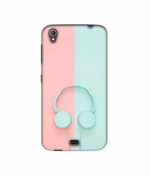 Amazon Brand - Solimo Designer Head Phone UV Printed Soft Back Case Mobile Cover for Gionee Pioneer P4S