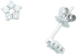 [An AJC Collection] an AJC Collection k18wg Diamond Earrings ajp02wg