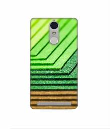 Amazon Brand - Solimo Designer Green Shad Texture 3D Printed Hard Back Case Mobile Cover for Lenovo K5 Note