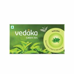 Amazon Brand - Vedaka Green Tea, Natural , 25 Bags