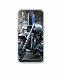Amazon Brand - Solimo Designer Motorcycle UV Printed Soft Back Case Mobile Cover for Oppo Reno Ace/Realme X2 Pro