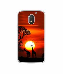 Amazon Brand - Solimo Designer Sunshade UV Printed Soft Back Case Mobile Cover for Motorola Moto E3 Power