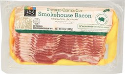 365 Everyday Value, Smokehouse Bacon Reduced Sodium, 12 oz