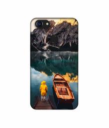 Amazon Brand - Solimo Designer Lake View UV Printed Soft Back Case Mobile Cover for Oppo F5