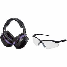 AmazonBasics Safety Ear Muffs & Shooting Safety Glasses EM-5002B-4-1