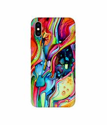 Amazon Brand - Solimo Designer Multicolor Drop 3D Printed Hard Back Case Mobile Cover for Apple iPhone Xs Max