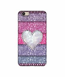 Amazon Brand - Solimo Designer Stone Heart 3D Printed Hard Back Case Mobile Cover for Vivo Y53