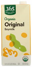 365 by Whole Foods Market, Organic Shelf-Stable Soymilk, Orginal, 32 Fl Oz