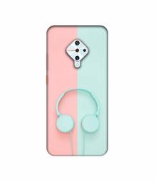 Amazon Brand - Solimo Designer Head Phone 3D Printed Hard Back Case Mobile Cover for Vivo S1 Pro