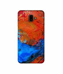 Amazon Brand - Solimo Designer Wax Color On Canvas 3D Printed Hard Back Case Mobile Cover for Samsung Galaxy J6 Plus