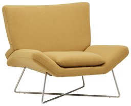 Amazon Brand – Rivet Farr Lotus Accent Chair, Canary