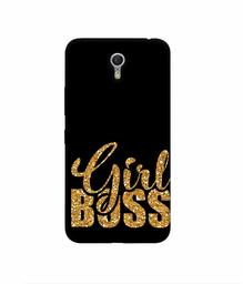 Amazon Brand - Solimo Designer Sparkle Girl Boss 3D Printed Hard Back Case Mobile Cover for Lenovo ZUK Z1