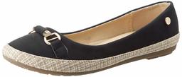 Flavia Women's Black Ballet Flats-6 UK (38 EU) (7 US) (FL-926/BLK)