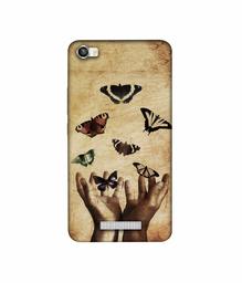 Amazon Brand - Solimo Designer Butterflies 3D Printed Hard Back Case Mobile Cover for Lava Iris X8