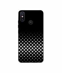 Amazon Brand - Solimo Designer Small Squre Pattern 3D Printed Hard Back Case Mobile Cover for Motorola One Power