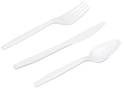 AmazonBasics Individually Wrapped Disposable Cutlery Kits