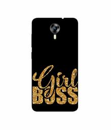 Amazon Brand - Solimo Designer Sparkle Girl Boss 3D Printed Hard Back Case Mobile Cover for Micromax Canvas Xpress 2 E313