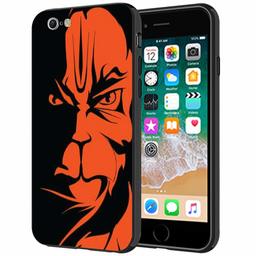 Amazon Brand - Solimo Designer Lord Hanuman Printed Hard Back Case Mobile Cover for Apple iPhone 6s & 6