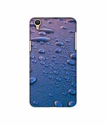 Amazon Brand - Solimo Designer Water Drops 3D Printed Hard Back Case Mobile Cover for Oppo F1 Plus