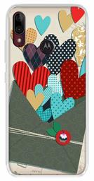 Amazon Brand - Solimo Designer Multicolor Love Letter Design Printed Soft Back Case Mobile Cover for Motorola Moto E6s / Motorola Moto E6 Plus