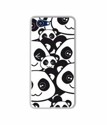 Amazon Brand - Solimo Designer Panda Texture UV Printed Soft Back Case Mobile Cover for Realme 1