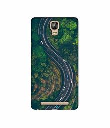 Amazon Brand - Solimo Designer Racing Track 3D Printed Hard Back Case Mobile Cover for Gionee Marathon M5 Plus