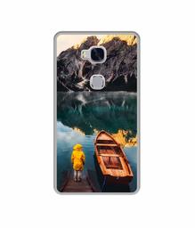 Amazon Brand - Solimo Designer Lake View UV Printed Soft Back Case Mobile Cover for Huawei Honor 5X