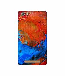 Amazon Brand - Solimo Designer Wax Color On Canvas 3D Printed Hard Back Case Mobile Cover for Gionee Marathon M5 lite