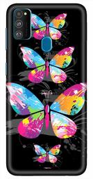 Amazon Brand - Solimo Designer Butterfly Design 3D Printed Hard Back Case Mobile Cover for Samsung Galaxy M21 / M30s