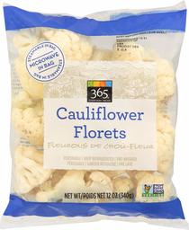 365 Everyday Value, Cauliflower Florets, 12 oz