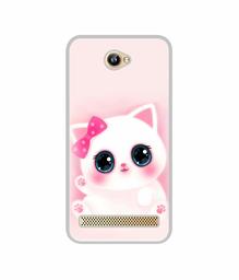 Amazon Brand - Solimo Designer Babby Kitty UV Printed Soft Back Case Mobile Cover for 10.or D2