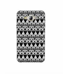 Amazon Brand - Solimo Designer Two Different Patterns 3D Printed Hard Back Case Mobile Cover for Samsung Galaxy J2 (2016)