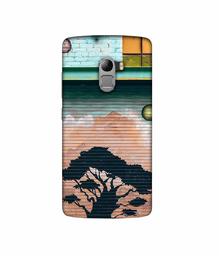 Amazon Brand - Solimo Designer Tree Painting 3D Printed Hard Back Case Mobile Cover for Lenovo K4 Note