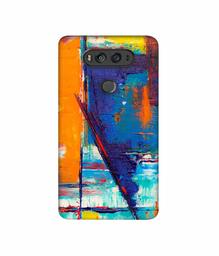 Amazon Brand - Solimo Designer MultiColur Blocks 3D Printed Hard Back Case Mobile Cover for LG V20