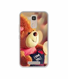 Amazon Brand - Solimo Designer Teddy Bear UV Printed Soft Back Case Mobile Cover for Intex Elyt E7