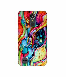 Amazon Brand - Solimo Designer Multicolor Drop 3D Printed Hard Back Case Mobile Cover for LG K10 (2017)