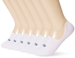 Kold Feet Men's Visual Athletic 6 Pairs No Show Socks Large White