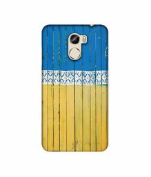 Amazon Brand - Solimo Designer Wooden Pattern 3D Printed Hard Back Case Mobile Cover for Gionee X1