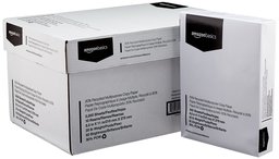 AmazonBasics 30% Recycled Multipurpose Copy Paper - 92 Bright, 20 lbs, 8.5 x 11 Inches, 10 Ream case (5,000 Sheets)