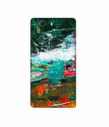 Amazon Brand - Solimo Designer Multicolor Glass Color 3D Printed Hard Back Case Mobile Cover for Micromax Canvas Nitro 2 E311