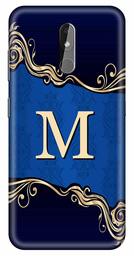 Amazon Brand - Solimo Designer Blue Pattern Alphabet-M 3D Printed Hard Back Case Mobile Cover for Nokia 3.2